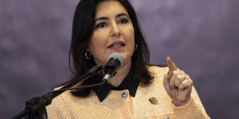 Revisão da meta será avaliada no momento certo, afirma Tebet