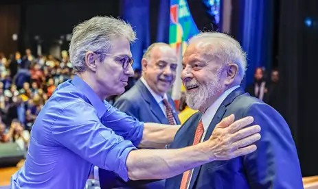 08.02.2024 - Presidente da República, Luiz Inácio Lula da Silva, durante a cerimônia de anúncio de pacote de investimentos para Minas Gerais, no Minascentro – Belo Horizonte - MG. Foto: Ricardo Stuckert / PR