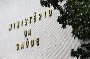 Marcelo Camargo/Agência Brasil Brasília (DF), 10/04/2023 - Fachada do ministério da Saúde.