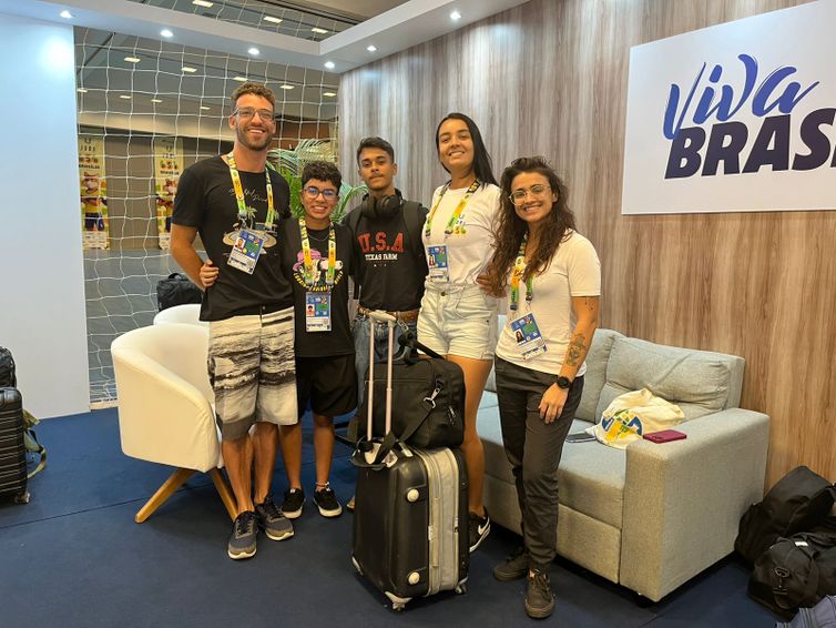 rebeca, thayana, daniel, ana carolina e rafael furriel - atletas - JUBs 2024