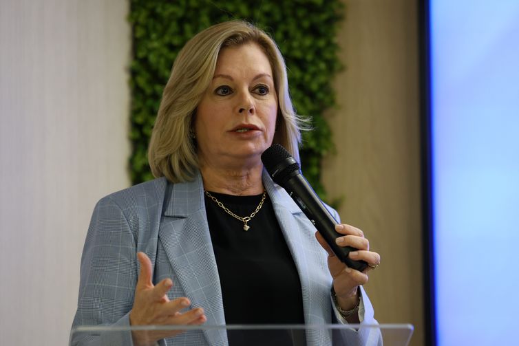 Rovena Rosa/Agência Brasil São Paulo (SP), 20/08/2025 - A CEO do Instituto Qualisa de Gestão, Mara Machado, fala sobre a pesquisa Infecção Hospitalar: situação dos hospitais públicos e privados no Brasil, e a campanha Será que precisa? Evitando a resistência antimicrobiana por antibióticos e antifúngicos, lançada pela Sociedade Brasileira de Infectologia - SBI. Foto: Rovena Rosa/Agência Brasil