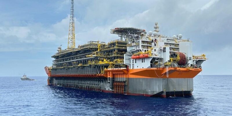 Plataforma Almirante Tamandaré bate recorde de produção da Petrobras