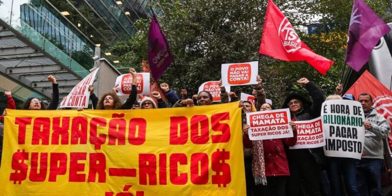 Ricos concentram 27% da renda e pagam menos imposto no país