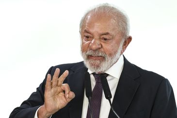 Brasília (DF), 07/01/2026 - O presidente Luiz Inácio Lula da Silva durante cerimônia para anúncio da Rede Nacional de Hospitais e Serviços Inteligentes do SUS e assinatura de contrato de empréstimo com o Banco do BRICS (NDB) para a implantação do primeiro hospital inteligente do Brasil, em cerimônia no Palácio do Planalto. Foto: Marcelo Camargo/Agência Brasil