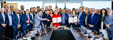 Ricardo Stuckert / PR 30.04.2026 – Presidente da República, Luiz Inácio Lula da Silva, durante anúncio de crédito para aquisição de caminhões e ônibus, no Palácio do Planalto. Brasília - DF.
Foto: Ricardo Stuckert / PR