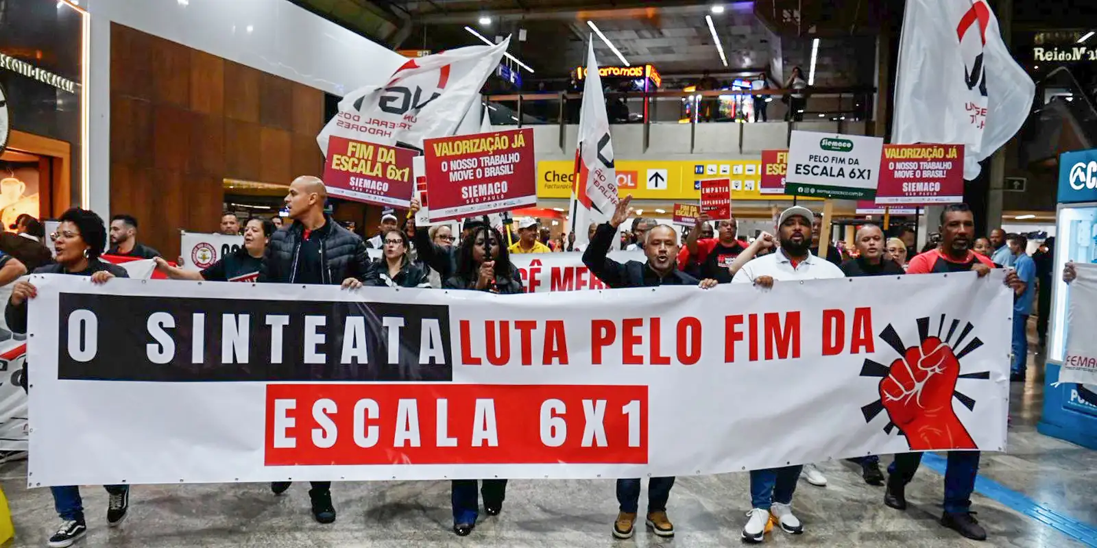 Fim da jornada 6x1 opõe trabalhadores e empresários