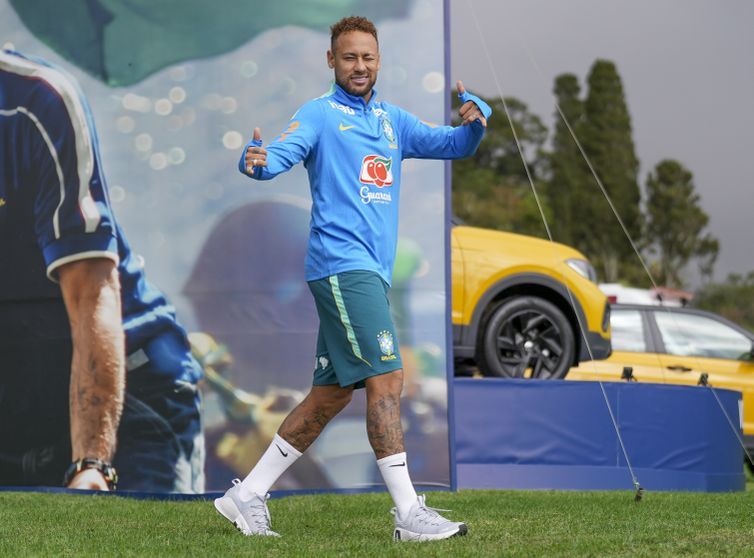 Rafael Ribeiro/CBF/Direitos Reservados treino, Neymar, Granja comary, maio de 2026