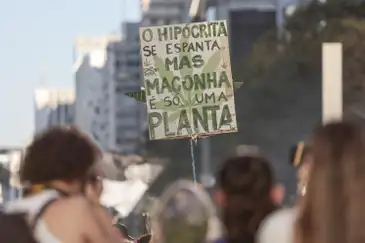 Paulo Pinto/Agência Brasil São Paulo (SP), 21/06/2026 - 18ª Marcha da Maconha na avenida Paulista.
Foto: Paulo Pinto/Agência Brasil